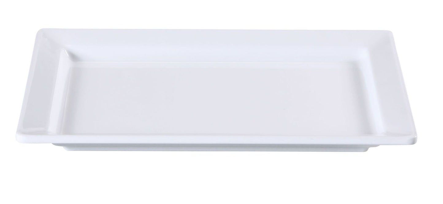 Yanco Deep Display Plate RM-4312 is an elegant and durable choice for restaurants, catering events, and other food-serving establishments. Crafted from high-quality melamine, this deep display plate replicates the look of fine ceramics while offering superior durability and resistance to chipping. With its 12-inch by 8.5-inch size, it is ideal for serving salads, side dishes, appetizers, or hot meals. 
