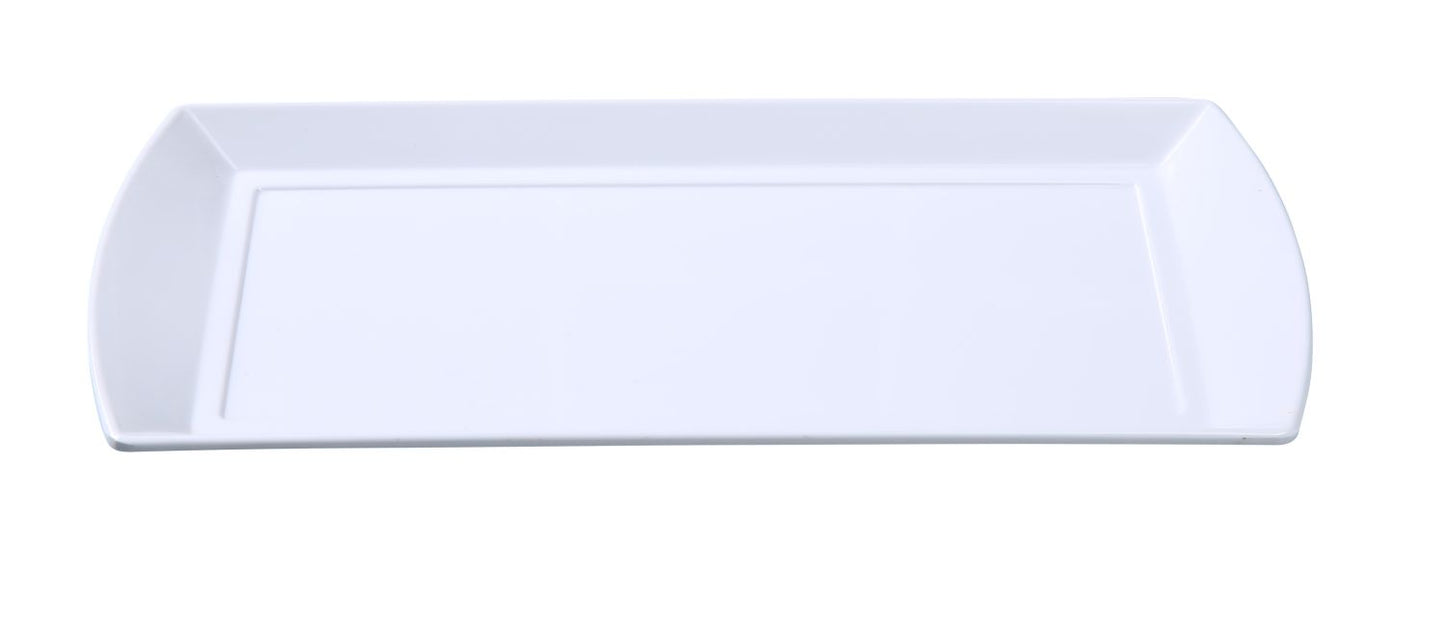Yanco Rectangular Plate RM-4407 is a stylish and durable serving option, ideal for restaurants, catering services, and hospitality venues. Measuring 13.75" x 6.5", this plate is perfect for serving salads, side dishes, appetizers, and hot meals. Crafted from high-quality melamine, it mimics the look of ceramic while offering exceptional durability, making it resistant to chips, stains, and breakage. 