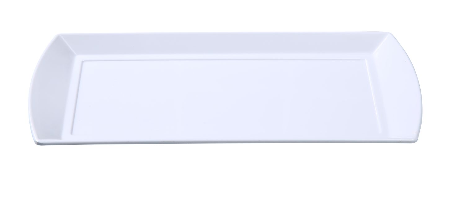 Yanco Rectangular Plate RM-4407 is a stylish and durable serving option, ideal for restaurants, catering services, and hospitality venues. Measuring 13.75" x 6.5", this plate is perfect for serving salads, side dishes, appetizers, and hot meals. Crafted from high-quality melamine, it mimics the look of ceramic while offering exceptional durability, making it resistant to chips, stains, and breakage. 
