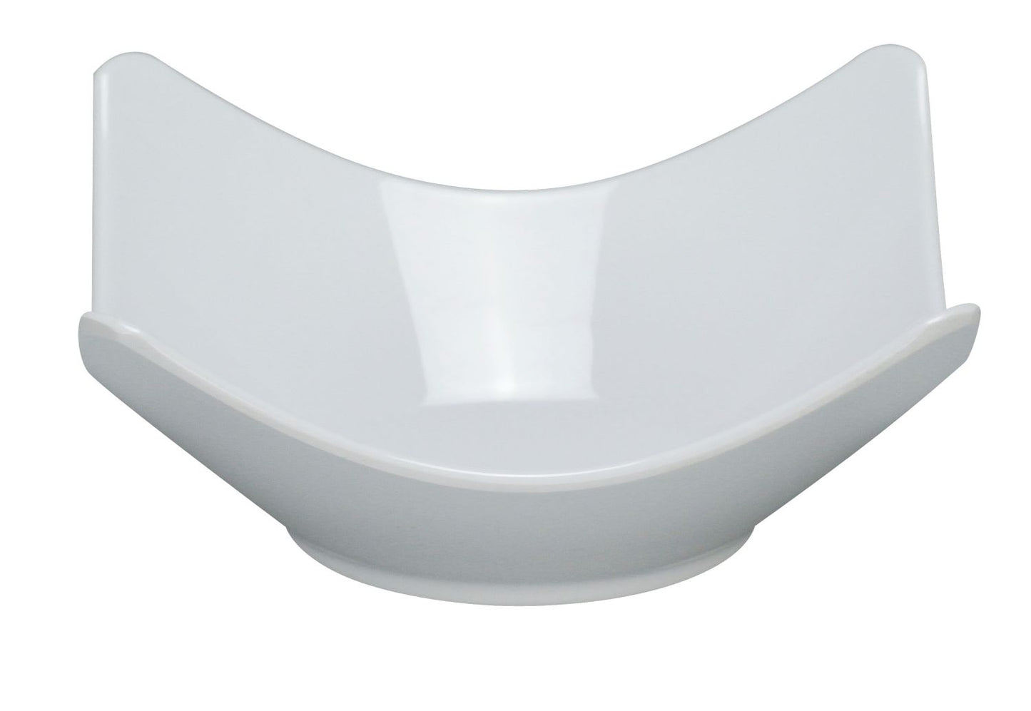 Yanco Salad Bowl RM-506 is a durable and stylish serving option, perfect for restaurants, catering services, and home use. Made from high-quality melamine, this 12 oz square bowl replicates the look of ceramic while offering lightweight durability and shatter resistance. Designed as part of the Rome collection, its sleek white finish enhances any table setting, making it ideal for serving soups, guacamole, rice, and appetizers. 