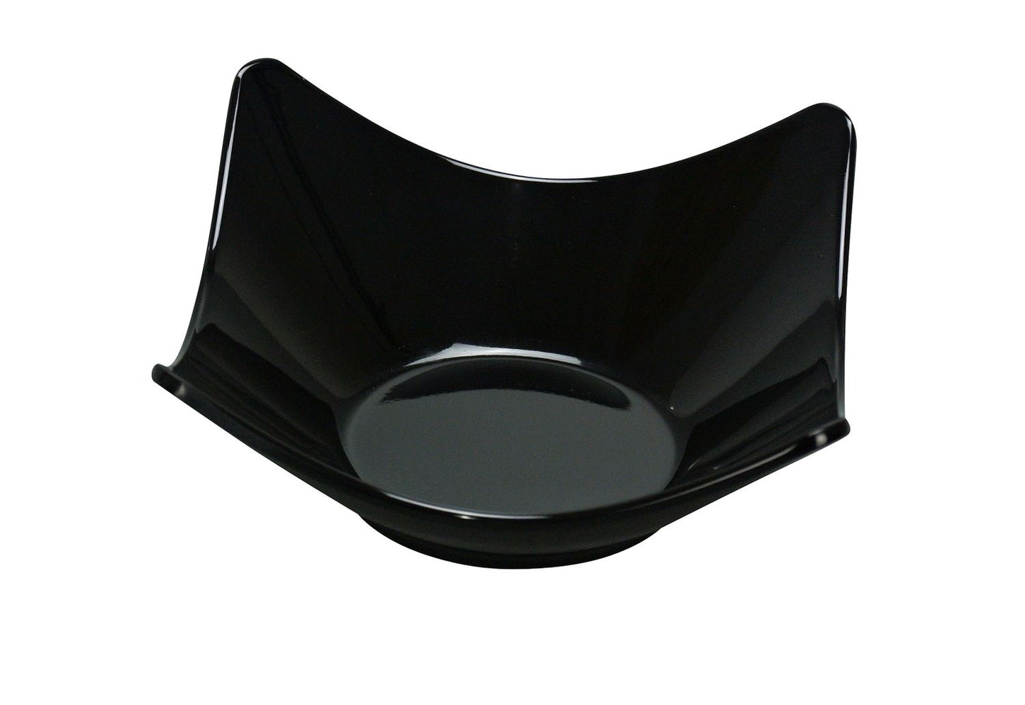 Yanco Salad Bowl RM-506BK is a durable and stylish addition to any dining setup. With a 12-ounce capacity and a 6.25-inch diameter, this bowl is perfect for serving rice, soups, guacamole, noodles, and appetizers. Made from high-quality melamine, it mimics the look of ceramic while offering superior durability and resistance to breakage. The sleek black finish from the Rome Black collection enhances the presentation of dishes in both casual and upscale settings. 