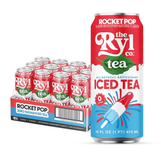 16oz Ryl Rocket Pop Tea Antioxidant Blend Zero Sugar Drink
