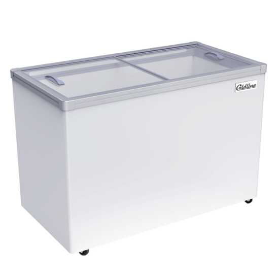 Coldline SD54 54" Glass Top Ice Cream Freezer
