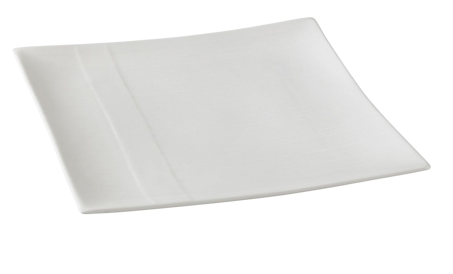 Yanco Square Plate SH-110 is a refined and durable addition to any tableware collection. Crafted from high-quality porcelain, it features a smooth white glaze that enhances its elegant appearance while ensuring long-lasting performance. With its 10.25-inch square design, this plate is ideal for serving salads, pasta, appetizers, and hot meals. Perfect for fine dining restaurants, catered events, and hotels, it combines sophistication with practicality. 