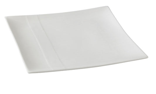 Yanco Square Plate SH-110 is a refined and durable addition to any tableware collection. Crafted from high-quality porcelain, it features a smooth white glaze that enhances its elegant appearance while ensuring long-lasting performance. With its 10.25-inch square design, this plate is ideal for serving salads, pasta, appetizers, and hot meals. Perfect for fine dining restaurants, catered events, and hotels, it combines sophistication with practicality. 