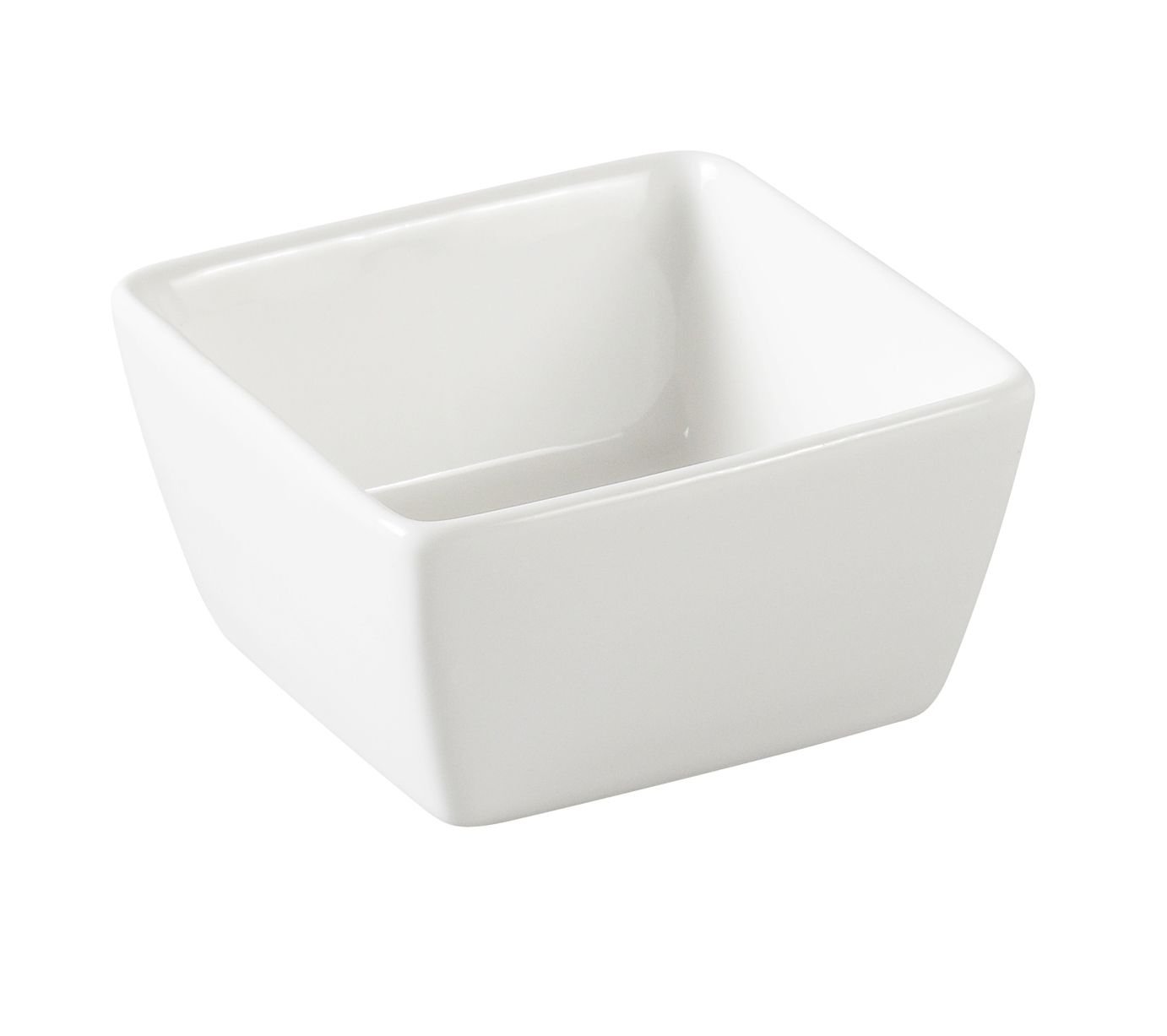 Yanco Square Sauce Dish SH-403 is an excellent choice for serving sauces, dips, spices, and herbs alongside your finest dishes. Made from high-quality porcelain with a smooth white glaze, this 3-inch square dish offers durability and an elegant design that complements any dining setting. Its sturdy construction ensures it can withstand heavy commercial use, making it ideal for restaurants, catered events, cafes, and hotels. This dish is also oven, dishwasher, and microwave safe for maximum convenience.