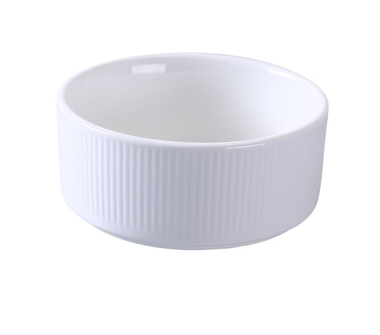 Yanco Soup Cup SI-504 is a refined addition to any tableware collection, offering both elegance and durability. Made from high-quality porcelain with a smooth white glaze, this 4-inch cup is designed for serving bouillons, broths, and other soups. Its classic round shape makes it a versatile choice for fine-dining restaurants, catered events, and upscale hospitality settings. Built to withstand frequent use, this cup is resistant to scratches and temperature changes, ensuring long-lasting quality. 