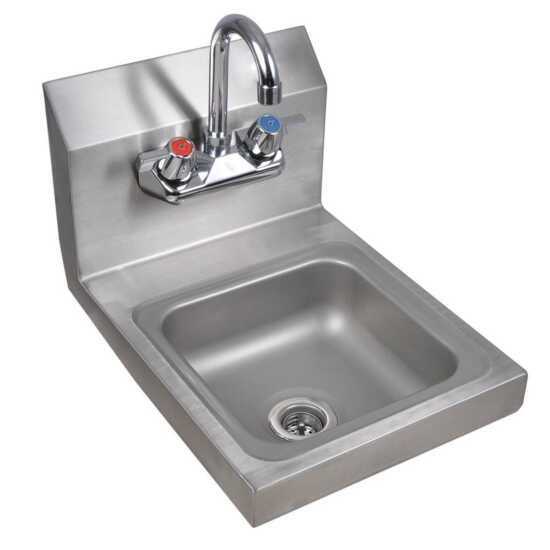 Prepline Hand Sink Wall Mount with Faucet
