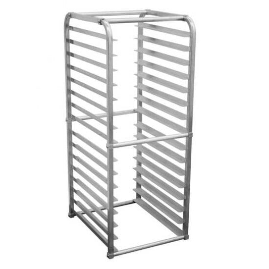 Prepline SPR-16-INS full size aluminum sheet pan rack with 16-pan capacity, designed for commercial reach-in refrigerators and freezers.