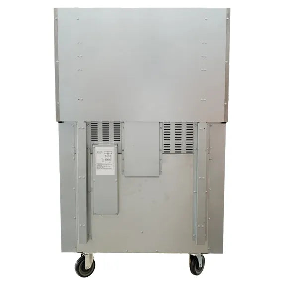 Standard Range SR-ER36-208 36” Electric Range with 6 burners and standard oven, powered by 208V 3 phase electricity. Perfect for restaurants, commercial kitchens, cafés, and foodservice operations needing dependable high-capacity cooking performance.