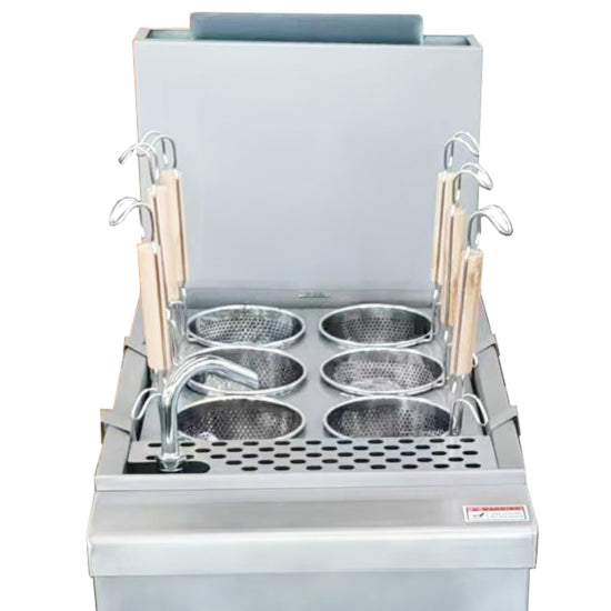 Standard Range SR-PC11-LP liquid propane pasta cooker for boiling and cooking pasta efficiently in restaurants cafes and commercial kitchens