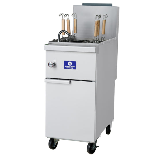 Standard Range SR-PC11-LP liquid propane pasta cooker for boiling and cooking pasta efficiently in restaurants cafes and commercial kitchens