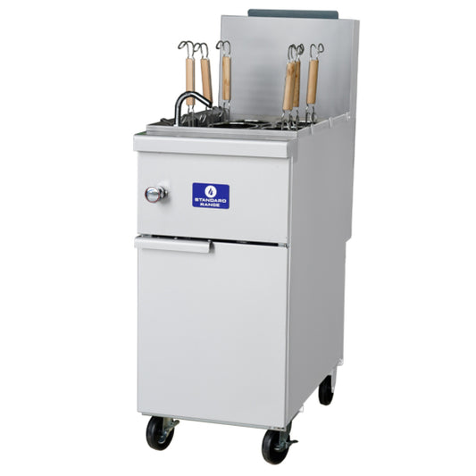Standard Range SR-PC11-LP liquid propane pasta cooker for boiling and cooking pasta efficiently in restaurants cafes and commercial kitchens