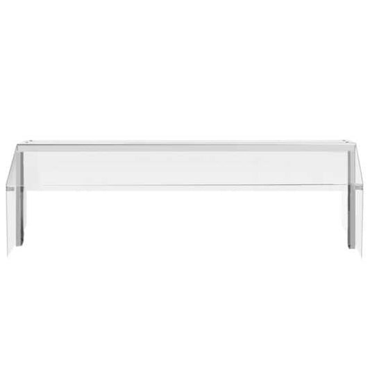 The Coldline CSG-3072 is a 72-inch canopy sneeze guard for refrigerated self-service buffet tables, designed to keep food safe from contamination while providing easy access for guests.