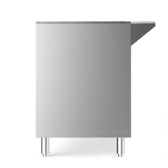 Prepline 74" Five Well Electric Hot Food Steam Table with enclosed base and sliding doors, ideal for high-volume food service in restaurants or buffets. 3700W power provides efficient heating across five wells.