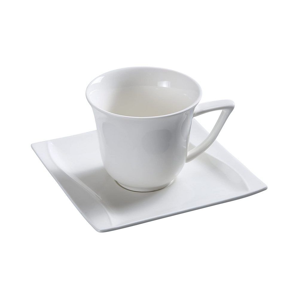 Yanco Cup SW-001 is a stylish and functional addition to any tableware collection. Crafted from high-quality porcelain, this cup features a smooth white glaze that complements both classic and contemporary interiors. With a 7-ounce capacity and a 3.5-inch diameter, it is perfect for serving coffee, tea, and other hot beverages. Designed to pair seamlessly with the Yanco Saucer SW-002 it enhances any tea or coffee service. 