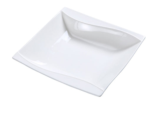 Yanco Fruit Bowl SW-305 is an elegant and versatile addition to any tableware collection. Crafted from high-quality porcelain, it features a smooth white glaze and distinctive sea wave-shaped sides that enhance food presentation. With a 4-ounce capacity, this bowl is ideal for serving fruit salads, ice cream, and other desserts. 