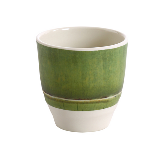Yanco Tea Cup BA-001 Made from the long-lasting and qualitative melamine these cups look like ceramics. The material is BPA free, so it doesn't contain any harmful substances. You can serve any cold or hot drinks in these cups - coffee, tea, cocoa, etc. These cups will perfectly fit any establishment design. Performed in natural bamboo look design, they will always look stylish in your cafeteria, restaurant or catering events.