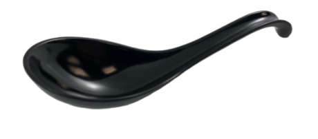 Black Soup Spoon
