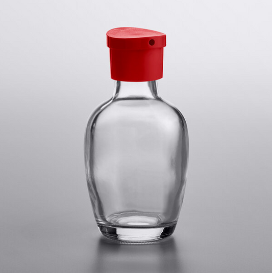 Red  Top Soy Sauce Bottle