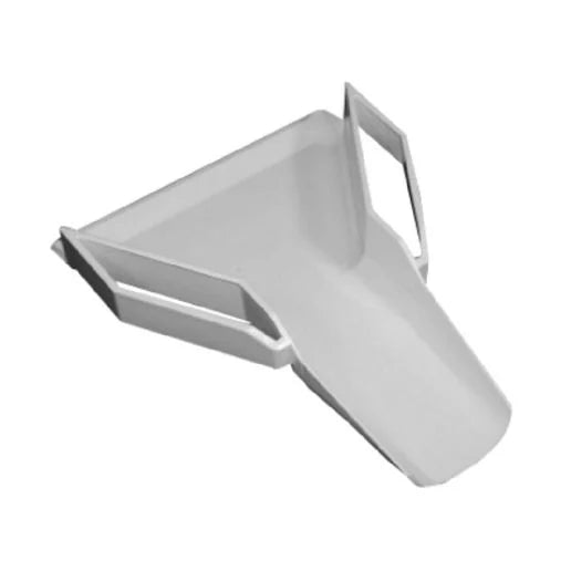 Bar Maid Popcorn/French Fry Scoop designed for both right- and left-handed use, perfect for serving popcorn or French fries. Made from heat-resistant polycarbonate, it’s durable and easy to handle, ensuring safe and efficient food service.