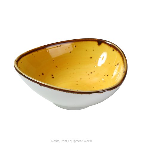 Yanco Triangle Sauce Bowl LY-404YL is a stylish and durable addition to your tableware collection. Made from high-quality porcelain with a sleek color-glazed finish, this bowl offers excellent resistance to mechanical damage and temperature changes. Its unique triangular shape enhances food presentation, making it ideal for serving sauces, rice, miso soup, noodles, or salads. 