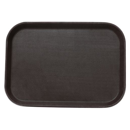Yanco Serving Tray FT-1014 is a stylish and durable choice for any dining setting. Made from high-quality fiberglass, this 14" x 10" rectangular tray offers a sturdy yet lightweight design, perfect for serving appetizers, entrées, or desserts. Its warm brown finish adds an elegant touch, making it ideal for both casual and formal occasions. Designed for versatility and practicality, this tray provides a reliable solution for restaurants, catering services, and home dining.