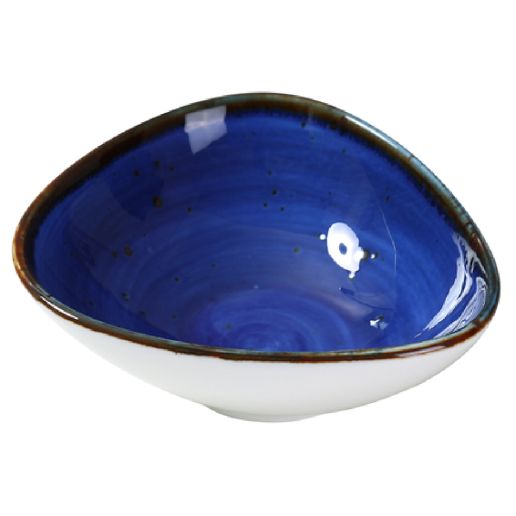 Yanco Triangle Sauce Bowl LY-404BU is an elegant and reliable addition to your tableware collection. These bowls are made from high-quality porcelain, that gives its dinnerware a stylish glaze finish. Porcelain features excellent resistance to mechanical damage or temperature effects. You can use these Lyon Blue collection four divided bowls to serve such dishes like rice, miso soup, noodles or salads. These blue bowls would be perfect for your fine-dining restaurant, catered events, outdoor dining area.