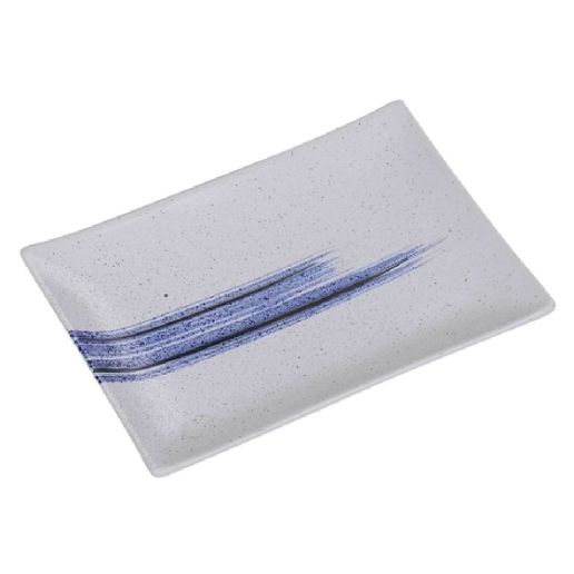 Yanco Rectangular Plate OC-312 is a stylish and practical addition to any tableware collection. Crafted from durable porcelain with a sleek glaze finish, this 12-inch plate offers both elegance and functionality. Its coupe shape and subtle grainy texture add a sophisticated touch to various dining settings, making it ideal for serving appetizers, main courses, or desserts. The classic white and blue design complements a variety of table settings, perfect for restaurants, cafes, and hotels. 