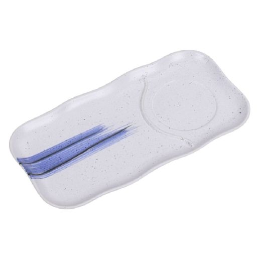 Yanco Compartment Plate OC-5112 is a stylish and functional addition to your tableware collection. Measuring 12 inches long by 6 inches wide, this rectangular plate is crafted from high-quality porcelain with a smooth glazed finish. Its elegant white base with a blue Ocean Collection design enhances any dining presentation. Designed for versatility, this plate pairs perfectly with the Yanco Skillet Bowl OC-5105 for a complete serving set. 