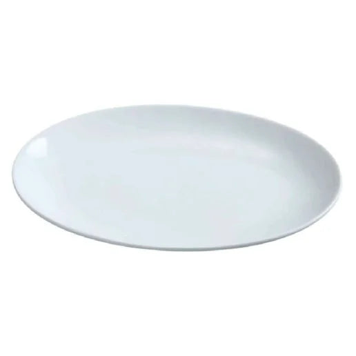 Yanco Coupe Platter PS-10-CP is a versatile and elegant addition to your tableware collection. Crafted from high-quality porcelain, this platter is perfect for serving vegetables, cold cuts, fresh greens, or appetizers. The sleek white design, inspired by the Piscataway collection, adds sophistication to your fine-dining restaurant or catered events. It offers the ideal combination of style and durability, designed to withstand the demands of your busy food service environment.