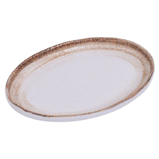 Yanco Platter RO-2310 is a stylish and durable choice for serving a variety of dishes. Made from high-quality porcelain with a glazed finish, this oval platter measures 10 inches in length, 6.75 inches in width, and 1 inch in height. Its white and brown color combination adds a timeless touch to any dining setup, making it ideal for both casual and formal occasions. Designed for convenience, it is dishwasher, oven, and microwave safe, ensuring effortless use in busy dining environments.