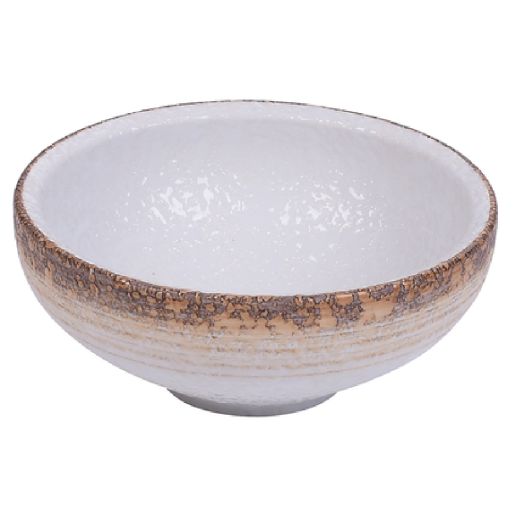 Yanco Miso Soup Bowl RO-2705 is a stylish and durable choice for serving rice, soups, and small portions. Made from high-quality porcelain with a glazed finish, this round bowl features a refined two-tone design in white and brown. Measuring 4.75 inches in diameter with a height of 2 inches, it offers a 7-ounce capacity, making it perfect for individual servings. Designed for both elegance and practicality, this bowl is dishwasher, oven, and microwave safe, ensuring effortless cleaning and reheating. 