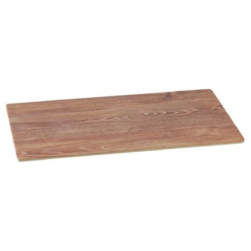 Yanco Rectangular Tray WD-210 is a stylish and functional addition to any kitchen or dining setup. Featuring a sophisticated wood-look finish, this rectangular tray enhances the presentation of appetizers, hors d'oeuvres, or breakfast in bed. Measuring 10.5 inches by 6.25 inches, it provides the perfect size for serving while maintaining a sleek and elegant appearance. Made from high-quality melamine, it is durable, lightweight, and break-resistant, ensuring long-lasting use. 