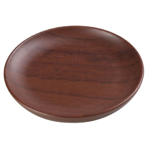 Yanco Round Plate WL-106 combines durability with a rustic, wood-grain aesthetic, making it a stylish choice for any dining setting. Measuring 6 inches in diameter and 0.625 inches in height, this plate is perfect for serving appetizers, desserts, or small portions. Crafted from high-quality melamine, it offers the look of wood with the practicality of break-resistant material, ensuring long-lasting use in restaurants, cafes, and catering events. 