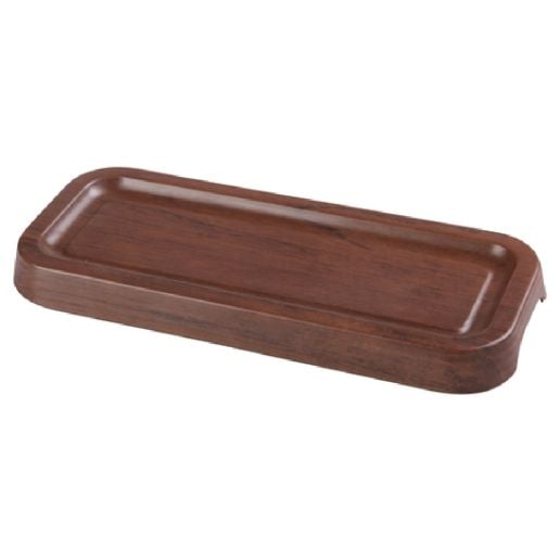 Yanco Rectangular Tray With Foot WL-410 combines durability with a stylish wood grain finish, making it a versatile addition to any setting. Crafted from high-quality melamine, this rectangular tray is built to withstand daily use while maintaining its sleek appearance. The footed design provides added stability, making it ideal for serving snacks, drinks, or displaying decorative items. Designed for both home and business use, this tray is dishwasher safe for effortless cleaning and maintenance.