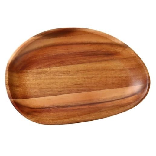 Yanco Oval Acacia Tray WS-408 is a stylish and durable serving solution, ideal for restaurants, catering events, and home dining. Crafted from wood with a sophisticated acacia finish, this 8.25" x 5.75" oval tray enhances food presentation while offering long-lasting durability. Its unique shape adds elegance to any table setting, making it perfect for serving appetizers, desserts, or small entrées. 