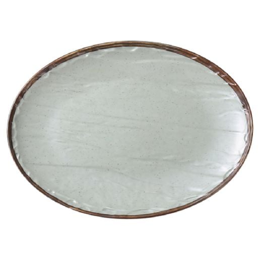 Yanco Oval Plate YO-2009 brings a sleek and modern touch to any dining setting. Made from durable melamine, this plate is built to withstand daily use while maintaining its stylish matte green finish. Measuring 9 inches in length, 6.75 inches in width, and 0.75 inches in height, it provides ample space for serving a variety of dishes. Its oval shape enhances food presentation, making it ideal for restaurants, cafes, or home use. 