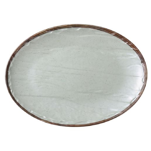 Yanco Oval Plate YO-2013 brings modern elegance to your table with its sleek oval design and sophisticated matte green finish. Crafted from durable melamine, this plate offers exceptional strength while maintaining a refined look. Its spacious surface provides ample room for serving a variety of dishes, making it a versatile choice for both casual meals and formal gatherings. Designed for convenience, it is dishwasher safe, ensuring effortless cleanup.