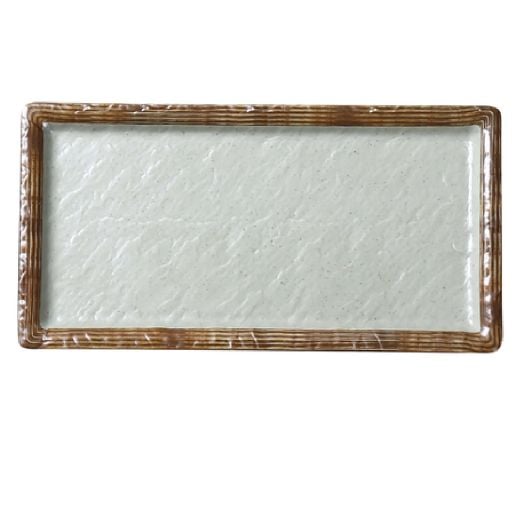Yanco Deep Rectangular Sushi Plate YO-3011 is the perfect choice for serving sushi with elegance and style. Crafted from high-quality melamine, this rectangular plate features a sleek matte green finish that enhances any sushi presentation. Its deep design helps keep sushi rolls in place, making it ideal for serving everything from classic California rolls to specialty creations. Built for durability and everyday use, this plate is also dishwasher safe, ensuring effortless cleanup.