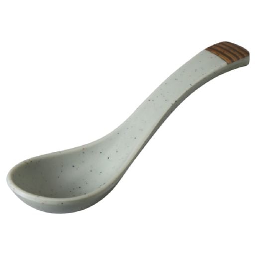 Yanco Small Spoon YO-7001 combines style and durability for a superior dining experience. Crafted from high-quality melamine, this 6" spoon features a sleek matte green finish that enhances any table setting. Designed with an ergonomic grip for comfort, it is perfect for enjoying soups, broths, and side dishes. Built for everyday use, this spoon is dishwasher safe, making cleanup effortless in both home and commercial kitchens.
