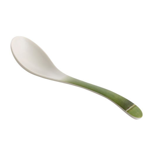 Yanco Spoon BA-7001 is a great, extra-strong and affordable tableware solution for your food-serving establishment. Made from the high-quality melamine, the spoon doesn't bend or scratch. Melamine also makes the spoon look like handmade ceramics. These spoons are ideal for soups, desserts or appetizers. These spoons With natural bamboo look can become a great addition to your melamine tableware collection. They have a stylish appearance and will perfectly fit most of the establishments' interiors. 