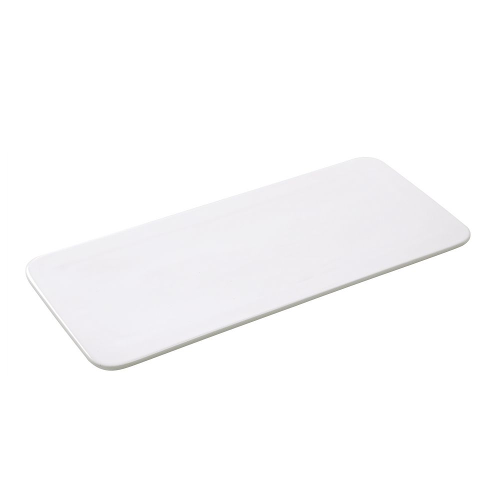 Yanco Rectangular Display Plate FU-1414 12/pcs is an elegant and reliable addition to your tableware collection. These plates are made from high-quality porcelain with a stylish glaze finish. Porcelain features excellent resistance to mechanical damage and temperature. You can use this stylish white plate to serve any dish you want. For example, you can use it for serving sushi, appetizers or fresh vegetables. All Fuji collection items would be a stylish choice for any table setting. 