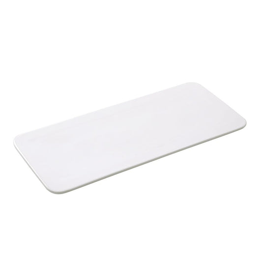 Yanco Rectangular Display Plate FU-1414 12/pcs is an elegant and reliable addition to your tableware collection. These plates are made from high-quality porcelain with a stylish glaze finish. Porcelain features excellent resistance to mechanical damage and temperature. You can use this stylish white plate to serve any dish you want. For example, you can use it for serving sushi, appetizers or fresh vegetables. All Fuji collection items would be a stylish choice for any table setting. 