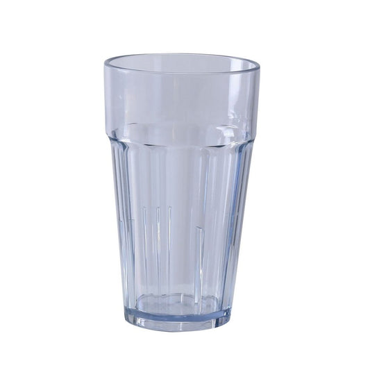 Yanco Beverage Tumbler HA-020 is a practical and stylish choice for serving a variety of drinks. With a 20 oz. capacity, it is ideal for water, iced tea, smoothies, and more. Made from high-quality SAN plastic, this tumbler offers the look of glass while providing exceptional durability and break resistance, making it perfect for busy environments. Its clear construction enhances drink presentation, ensuring a refined dining experience.