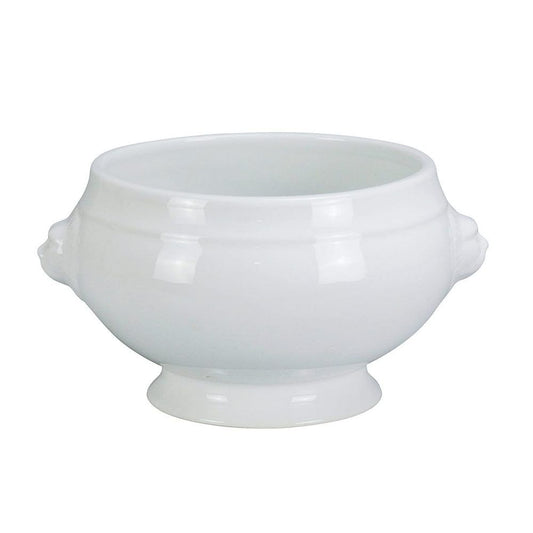 Yanco Lion Bouillon Cup LB-212&nbsp;is a refined and versatile addition to any restaurant or dining setting. Designed to elegantly present soups, chowders, stews, and condiments, this cup combines functionality with classic appeal. Crafted from high-quality porcelain, it features a sleek white glaze that enhances its durability and aesthetic charm. Built for convenience, it is oven, dishwasher, and microwave safe, making it ideal for both commercial and home use.