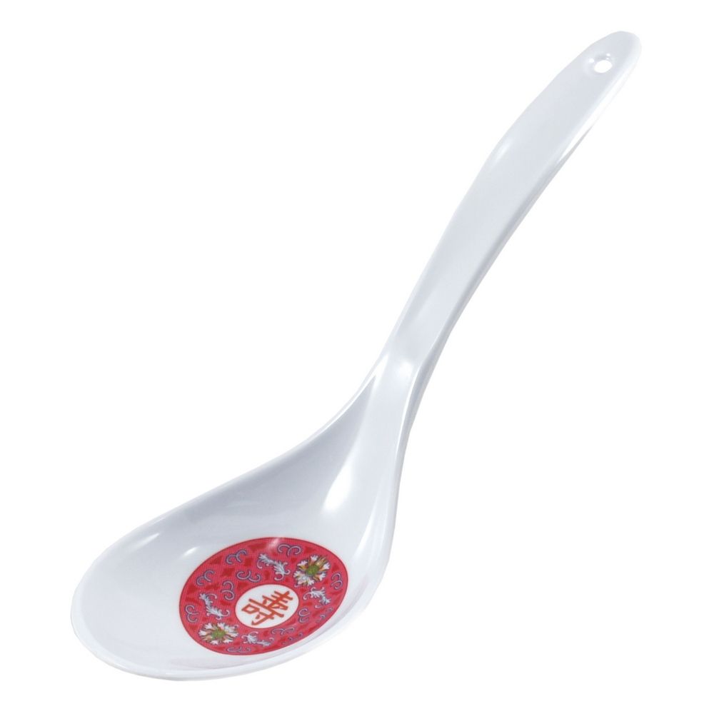 Yanco Rice Spoon LG-7008 A convenient tool for your commercial kitchen that allows scooping rice or other sticky food easier like never before. It provides the most sanitary and safest way to serve your dishes. Due to its melamine construction, the kitchen scoop is extremely durable and reliable and moreover provides exceptional comfort in use. Such Asian style scoops are BPA free, non-toxic and NSF listed. Note that these scoops are not microwaveable.