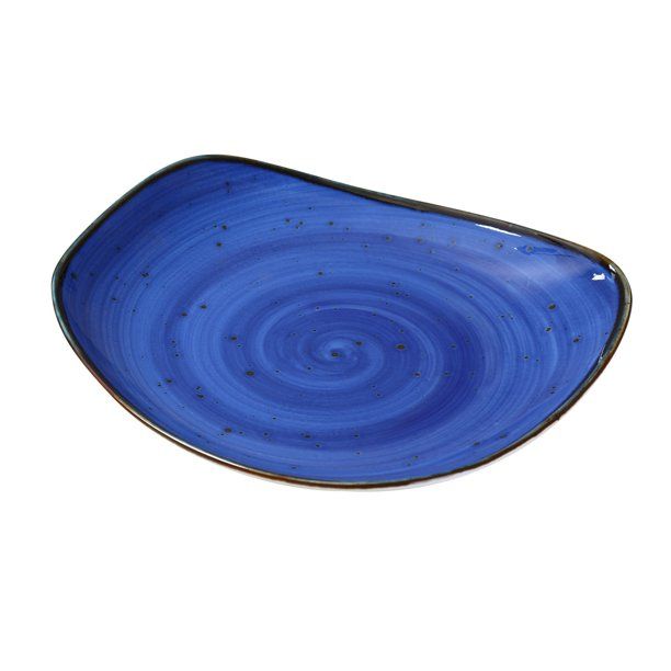 Yanco Plate LY-110BU is an elegant and reliable addition to your tableware collection. These plates are made from high-quality porcelain With a stylish glaze finish. Porcelain features excellent resistance to mechanical damage and temperature. You can use this stylish blue plate With narrow rim to serve any dish you want. For example, you can use it for appetizers, desserts, sushi or hot meals. All Lyon Blue collection items are fully glazed and would be elegant and strong choice for any table setting.