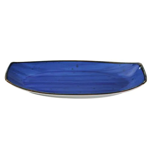 Yanco Rectangular Plate LY-213BU&nbsp;is an elegant and reliable addition to your tableware collection. These plates are made from high-quality porcelain With a stylish glaze finish. Porcelain features excellent resistance to mechanical damage and temperature. You can use this stylish blue plate With narrow rim to serve any dish you want. For example, you can use it for appetizers, desserts, sushi or hot meals. All Lyon Blue collection items are fully glazed and would be elegant and strong choice.