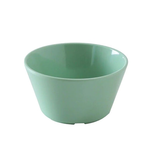 Yanco Bouillon Cup NS-302G You can serve creamy soup, portions of salad, side dishes and more in these green cups. The cup is made from long-lasting, high-quality and reliable melamine material, that makes cups look like they are ceramics. These 8 Oz bouillon cups will perfectly fit any establishment. Cups have a smooth surface and a wide rim that subtly emphasize their design. They are heavy-weight, NSF-approved, break-resistant, BPA free, and dishwasher safe. 
